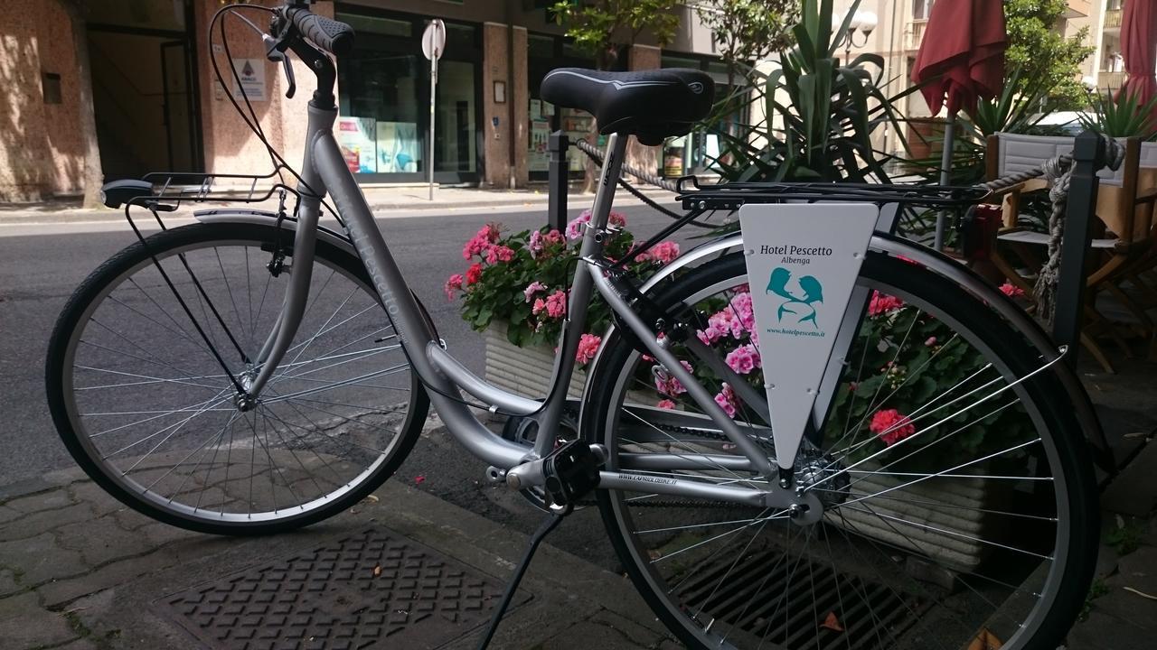 Hotel Pescetto Albenga Bagian luar foto